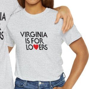 WHITE Virginia is for lovers T-shirt
